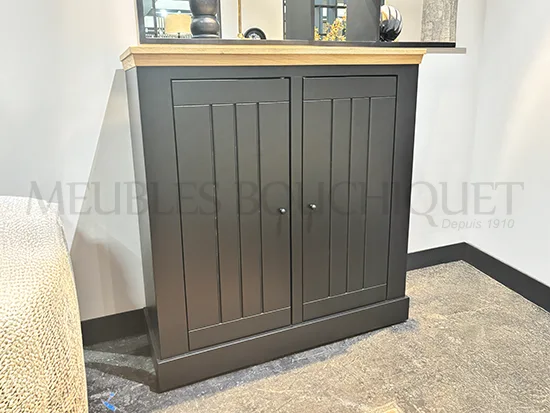 Meuble d'entrée faible profondeur bois massif - Cosy - Meubles Bouchiquet Bergues