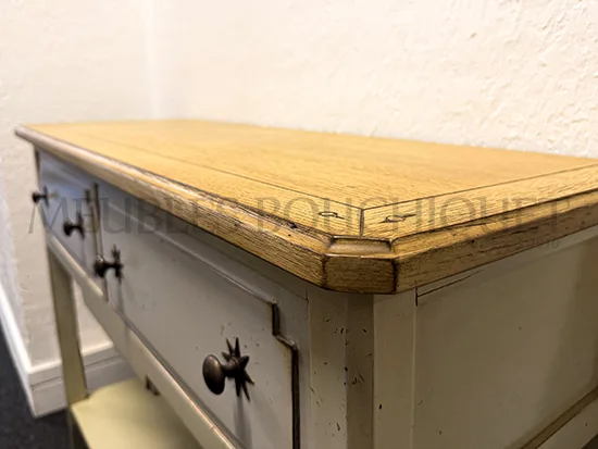 Petite console de style en chêne - Meubles Bouchiquet promo Nord