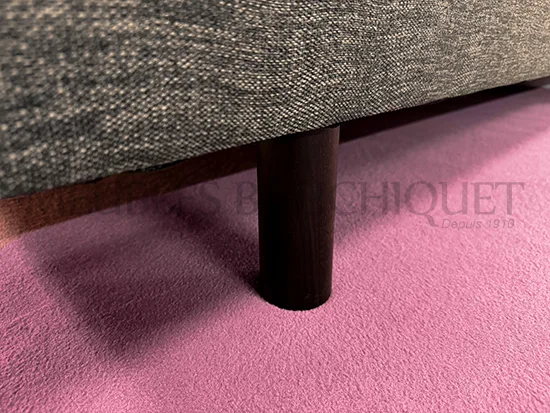 Sommiers tapissiers gris anthracite 2x90x200 - Meubles Bouchiquet promo Dunkerque