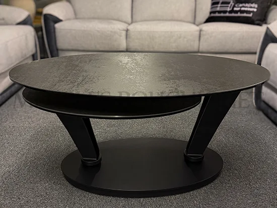 Table basse céramique double plateaux amovibles - Meubles Bouchiquet promotion Bergues