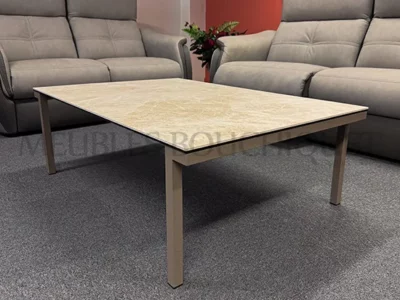 Table basse céramique rectangulaire - Meuble Bouchiquet promo Nord