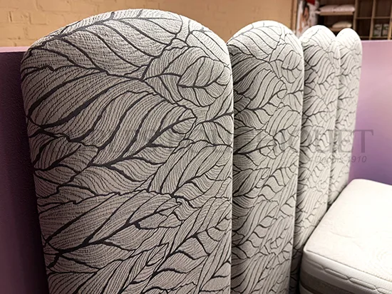 Tête de lit 160 tissu déco - Meubles Bouchiquet promo Dunkerque