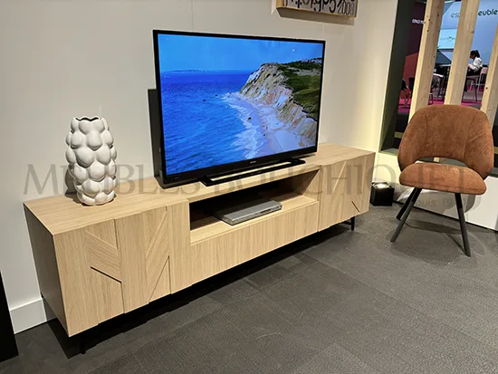 Grand meuble TV 200cm Meubles Célio Canopée - Meubles Bouchiquet Dunkerque