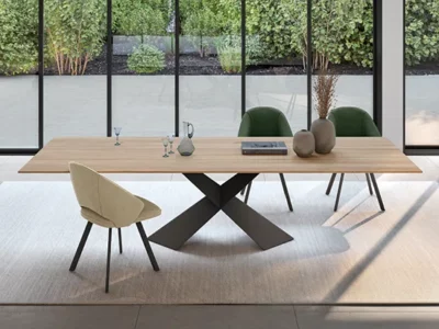 Table de repas céramique extensible Meubles Célio Canopée - Meubles Bouchiquet