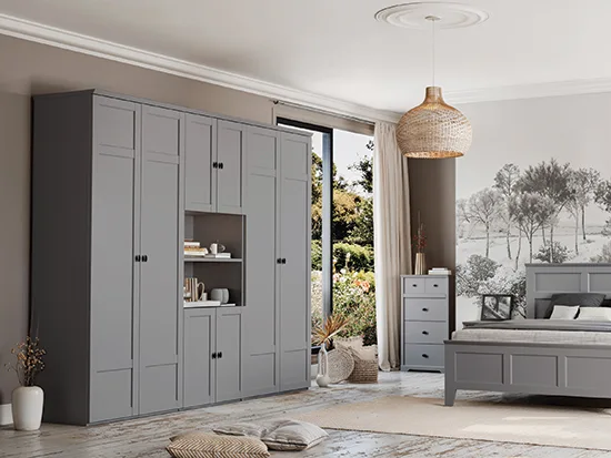 Composition murale dressing et niche Meubles Célio - Beaumont Meubles Bouchiquet magasin