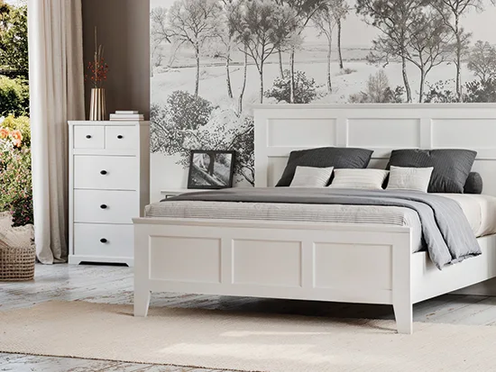 Meuble chiffonnier tiroirs style charme Meubles Célio - Beaumont Meubles Bouchiquet Nord