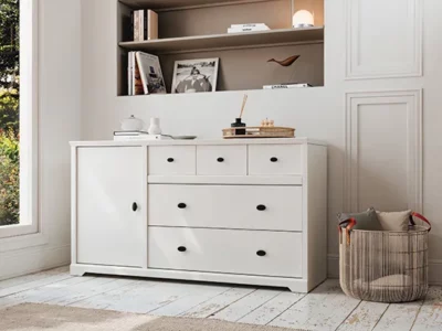 Meuble combiné tiroirs style charme Meubles Célio - Beaumont Meubles Bouchiquet Bergues