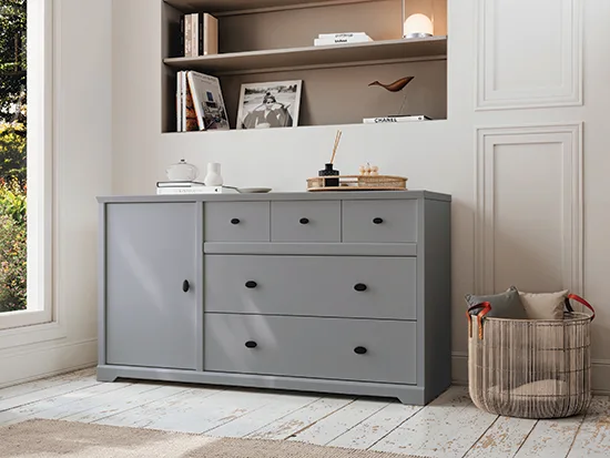 Meuble combiné tiroirs style charme Meubles Célio - Beaumont Meubles Bouchiquet
