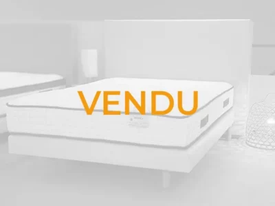 Matelas 2 personnes 140 x 190 cm fabriqué en France Mooréa