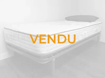 Matelas ressorts ferme 1 personne 90x190cm