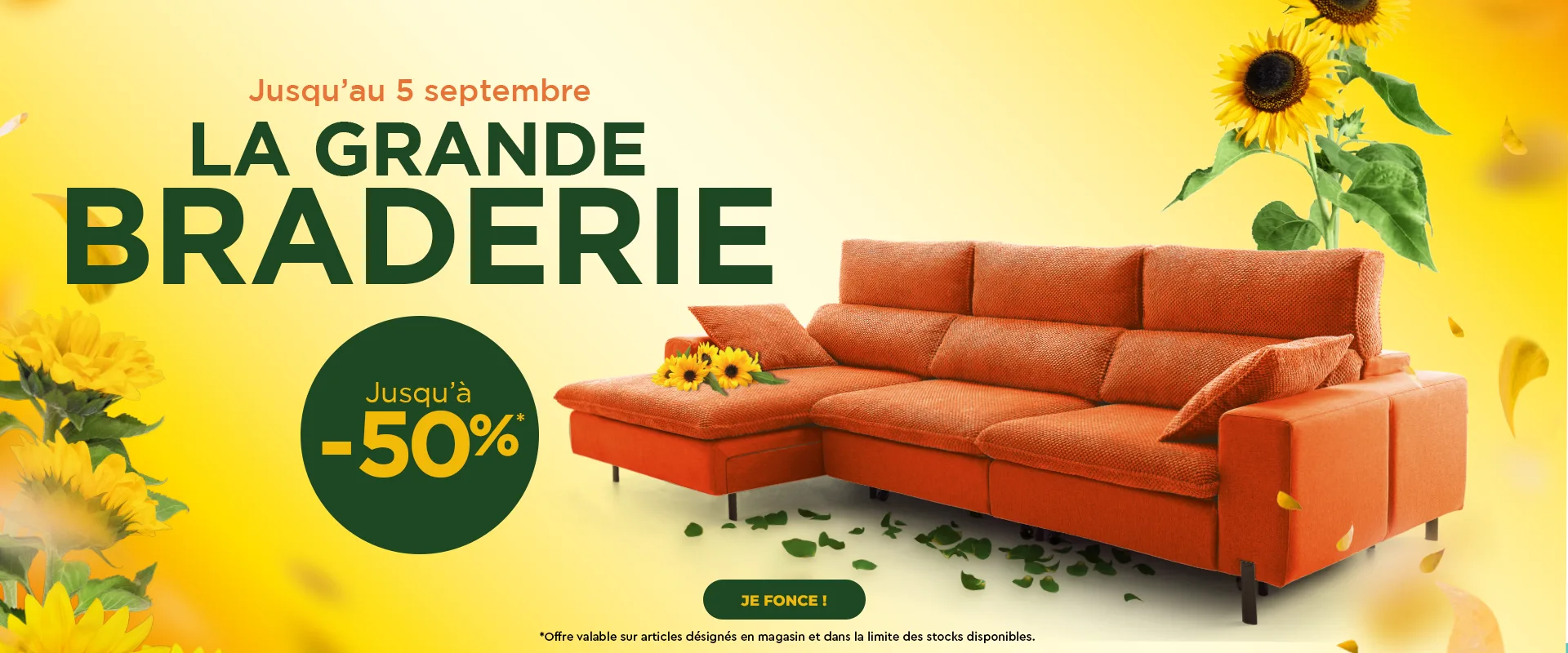 Grande Braderie jusqu'à -50% - Meubles Bouchiquet à Bergues