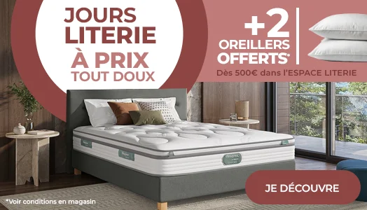 les-jours-literie-prix-tout-doux-septembre-2026 Les Jours Literie à prix tout doux - Meubles Bouchiquet