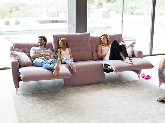 Canape Dossier Haut Capitonne Fama Avalon Meubles Bouchiquet