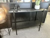 console-noire-bois-metal-2-etageres-promo-meubles-bouchiquet-bergues