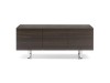 buffet-noyer-design-calligaris-horizon-pied-chrome