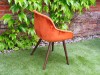 chaise-en-velours-orange-avec-accoudoirs-calligaris-igloo-promotion-magasin-meubles-bouchiquet-bergues