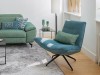 fauteuil-design-tissu-bleu-canard-rom-1961-yoga-meubles-bouchiquet