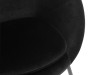 chaise-noire-velours-design-promotion-meubles-bouchiquet